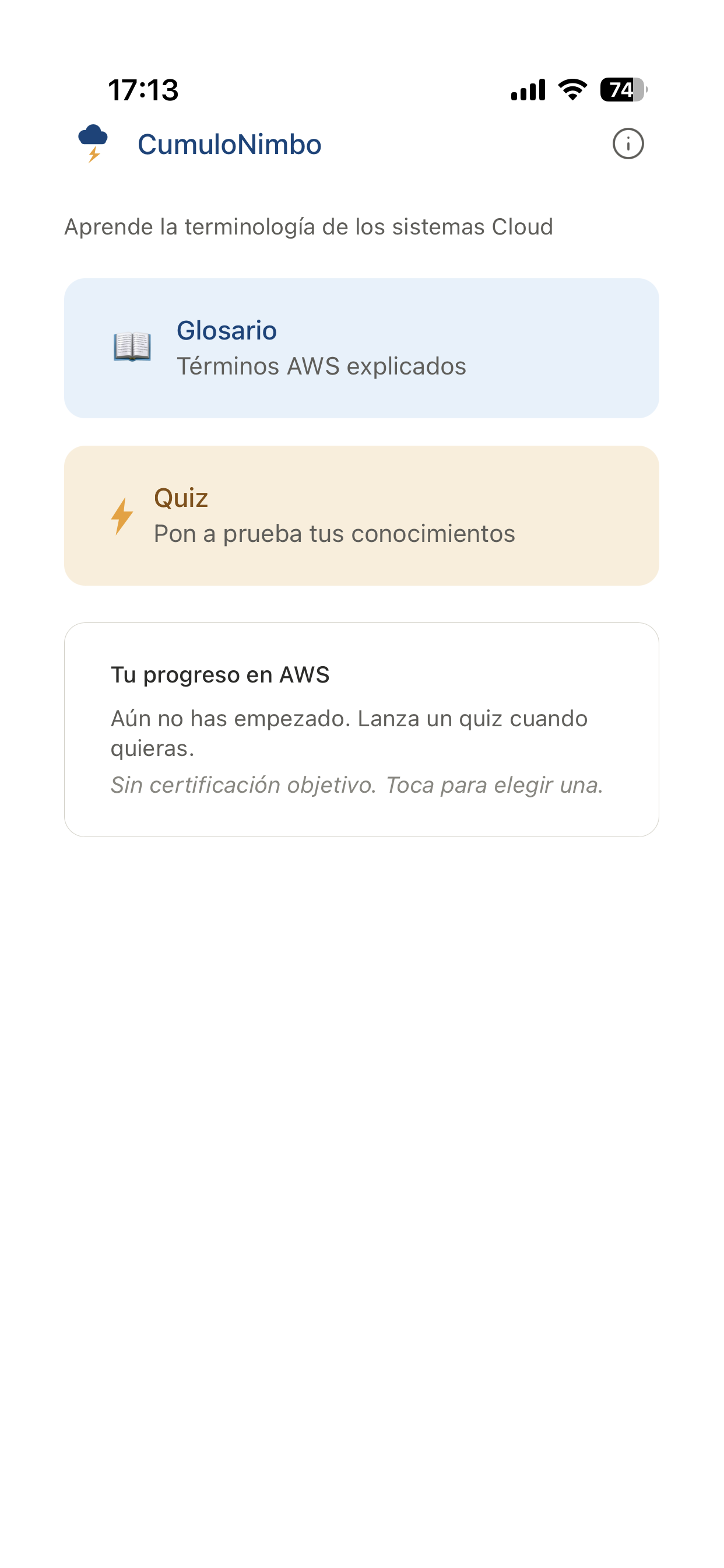 Glosario de términos AWS por categoría